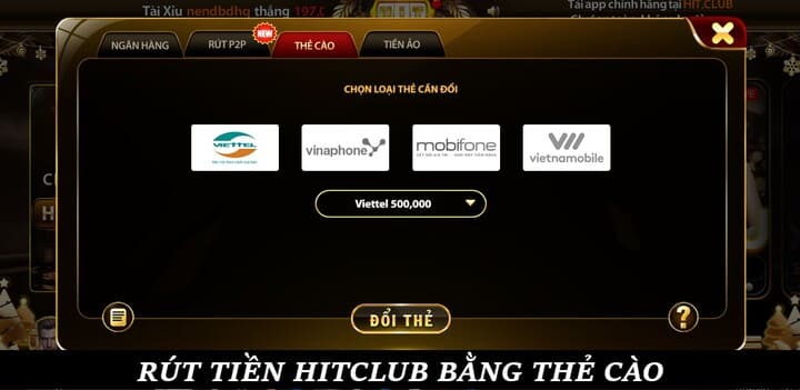 Hướng dẫn chi tiết cách Rút tiền Hitclub 100% thành công